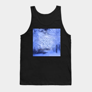 Crystal forest | Winter Sacred Geometry Tank Top